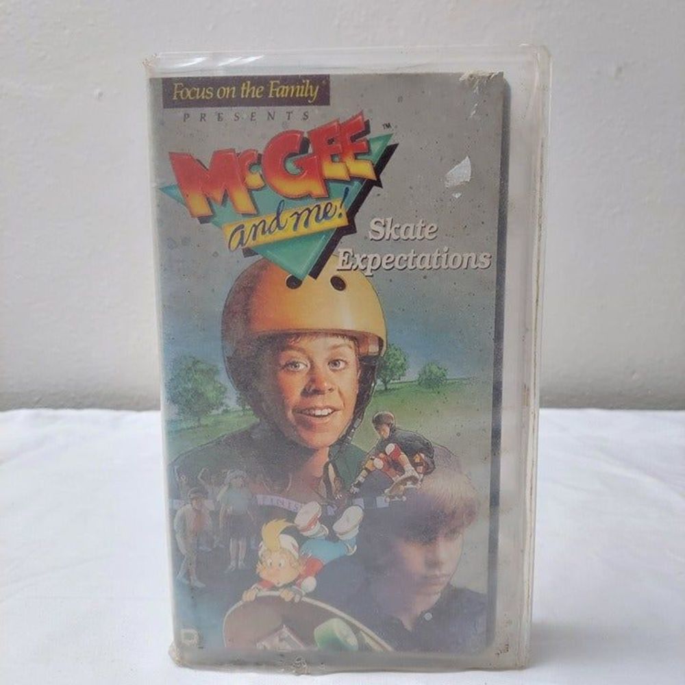 McGee and Me - Vol 4 Skate Expectations VHS Clamshell 1990 VHTF OOP